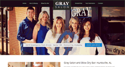 Desktop Screenshot of graysalon.com